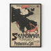 Vintage plakat af Scandinavia Restaurant & Café