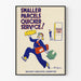 Vintage plakat 'Smaller Parcels Quicker Service' - Retro vægdekoration Artem Legrand