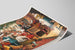 Plakat vintage Smoke Blackwell's Durham - Historisk scene fra New Amsterdam — visning af kunstværket