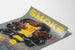 Vintage plakat Smoke Over Des Moines - Retro vægdekoration