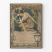 Vintage plakat Art nouveau Gaslys