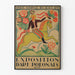 Vintage plakat fra Polsk Kunstudstilling 1921 Nationalforeningen for Smukke Kunstarter