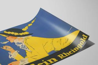 Plakat Vintage Sohmlein Rheingold - Elegant vægdekoration — visning af kunstværket
