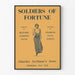 Vintage plakat Soldiers of Fortune af Richard Harding Davis og Charles Dana Gibson
