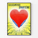 Vintage plakat Solucamphre Spartéiné dekoration hjerte og sundhed