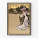 Vintage plakat Sommer Casino-stil Art Nouveau
