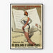 Vintage plakat Nationalbanklån 1920 – Vægdekoration kunst og finans