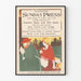 Vintage plakat Philadelphia Sunday Press 1896 Ægte vægdekoration