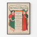 Vintage plakat Philadelphia Sunday Press - Askepot eventyr 1896