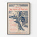 Vintage plakat Philadelphia Sunday Press 1896 vægdekoration