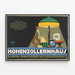 Plakat vintage Særudstilling om belysning Hohenzollernhaus Dortmund — indrammet kunstværk på væggen