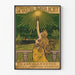 Vintage plakat Spiritus Gloeilicht vægdekoration