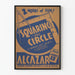 Vintage plakat "Squaring the Circle" vægdekoration teater