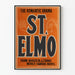 Vintage plakat St Elmo Den romantiske drama vægdekoration