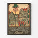 Vintage plakat fra festivalen St. Gall Kantonal Schützenfest Flawil 1914