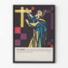 Moderne og farverig Saint James dekorativ plakat
