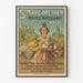 Vintage plakat St Margarethen Kaffee-Wirtschaft, vægdekoration café Basel