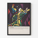 Dekorativ plakat af St. Peter i moderne og farverig stil