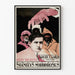 Vintage dramatisk plakat af Stanleys Mordproces