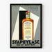 Vintage plakat Staphylase - Medicinsk vægdekoration
