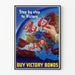 Vintage plakat Step by Step to Victory - Køb sejrsobligationer