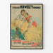Vintage dekorativ plakat landbrug og ammoniakgødning