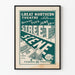 Plakat Teater Gadebillede - Vintage vægdekoration
