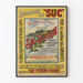 Vintage plakat for aperitif Suc Gentiane du Cantal