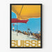 Vintage ski plakat Schweiz - Léman-region Villars