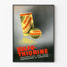 Vintage plakat Sulfo-Thiorine medicinsk vægdekoration