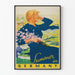 Vintage plakat Sommer i Tyskland vægdekoration