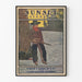 Vintage Sunset Magazine Plakat November - Thanksgiving-udgave