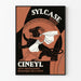 Vintage reklameplakat Sylcase Cinéyl - Retro vægdekoration Artem Legrand