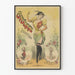 Vintage plakat Sylvanine Excentrisk til vægdekoration