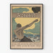 Vintage Kunst Plakat - Kunstnerisk Vægdekoration