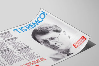 Plakat vintage T IS REMCO vægdekoration retro Artem Legrand — visning af kunstværket