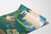 Vintage plakat Take Along a Book til vægdekoration