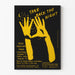Dekorativ plakat Take Back The Night - Plakat mod voldelige overgreb