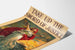 Vintage plakat Take Up the Sword of Justice