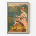 Vintage plakat Talloires Annecy-søen