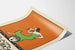 Teaterplakat Miniature dekorativ vintage