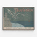 Plakat Vintage Téléfunken Vægdekoration Mystisk maritimt design — indrammet kunstværk på væggen