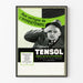 Vintage plakat Tensol til bekæmpelse af forhøjet blodtryk