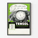 Vintage medicinsk plakat TENSOL - Retro sundheds vægdekoration