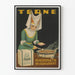 Vintage plakat Ternes Hjemmets Margarine til vægdekoration