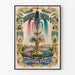 Vintage reklameplakat for Thaddeus Davids & Co. Skriveblæk