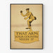 Vintage militærplakat Den Arm Your Country Needs It