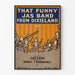 Vintage plakat That Funny Jas Band from Dixieland