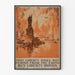 Vintage plakat af Liberty Bonds med Frihedsgudinden i flammer