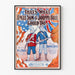 Vintage patriotisk plakat Uncle Sam & Johnny Bull